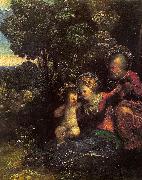 Dosso Dossi The Rest on the Flight into Egypt_4 oil painting on canvas